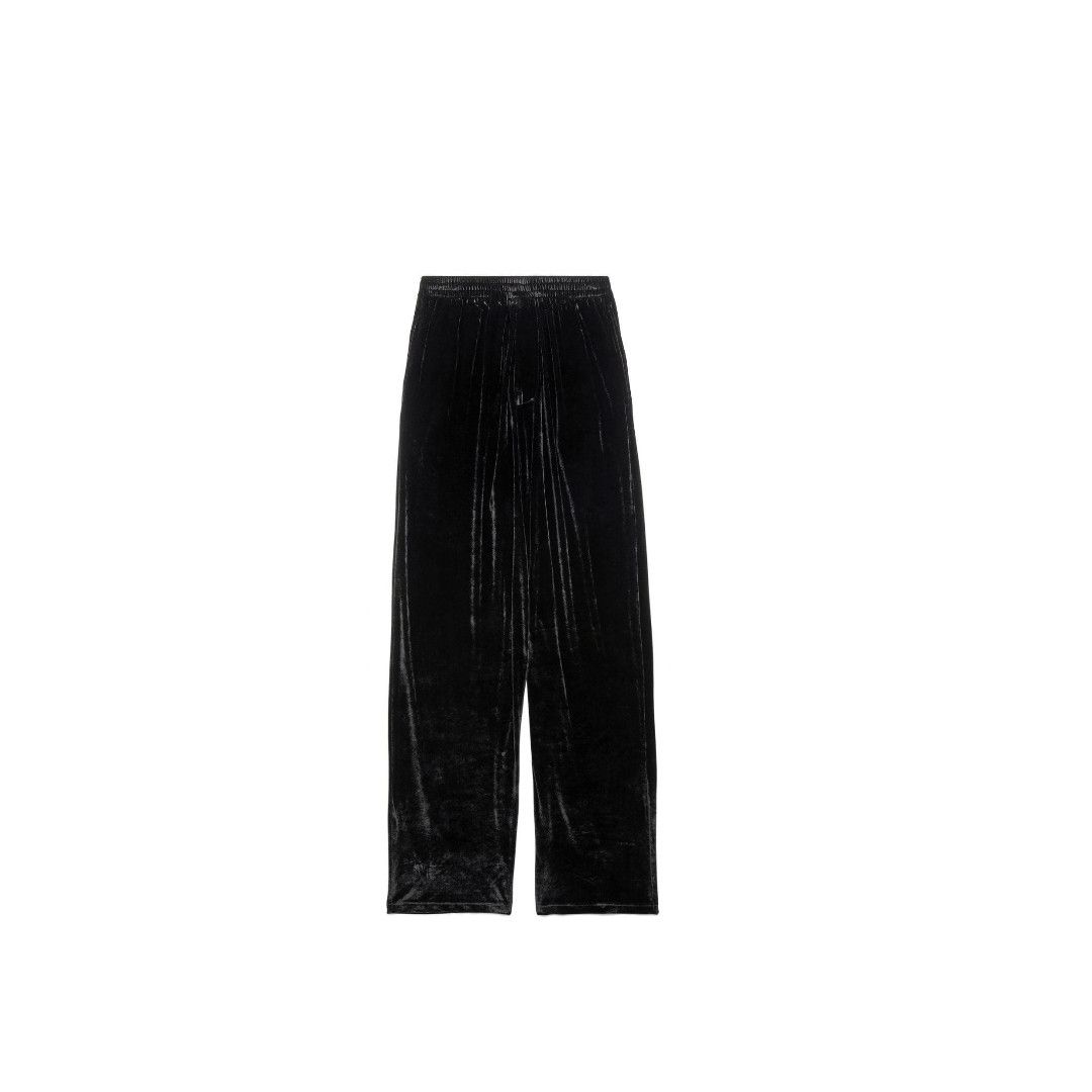 Balenciaga o1mt1gz0325 Baggy Pant in Black Size US 28 / EU 44 - 1 Thumbnail