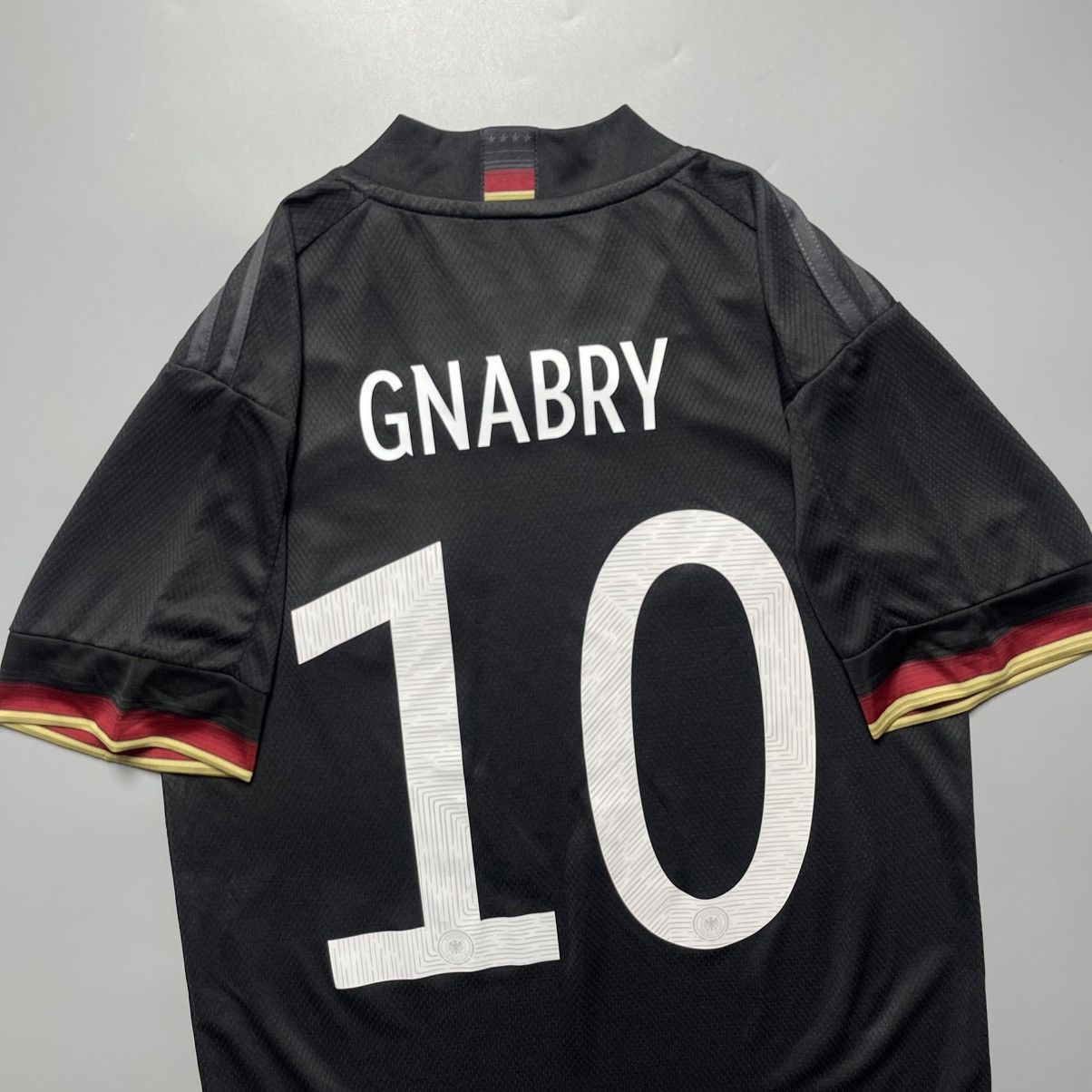 Adidas GERMANY ADIDAS 2020 EURO FOOTBALL AWAY JERSEY #10 GNABRY Size US S / EU 44-46 / 1 - 7 Thumbnail