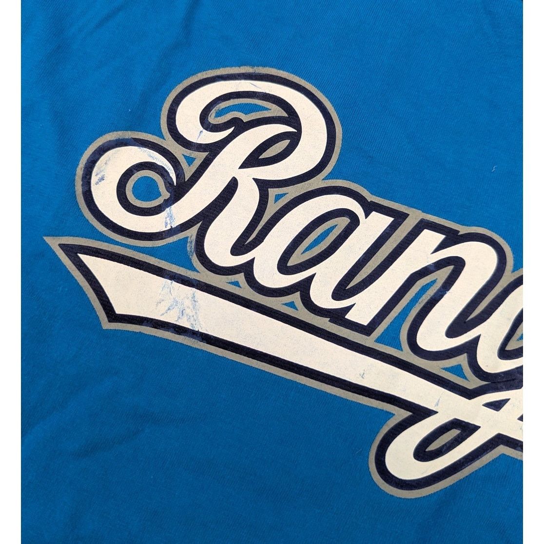 MLB × Paris Texas × Vintage Vintage 1995 Texas Rangers MLB Ringer t-shirt Size US M / EU 48-50 / 2 - 2 Thumbnail