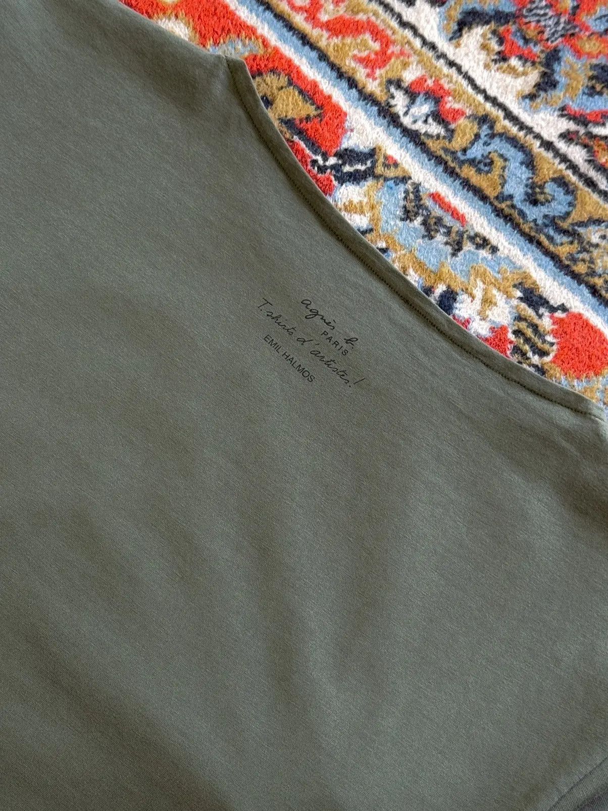 agnes b. Agnes B Emil Halmos Artist Boxy Fit Bowie Long Sleeve Tee Size US M / EU 48-50 / 2 - 13 Thumbnail
