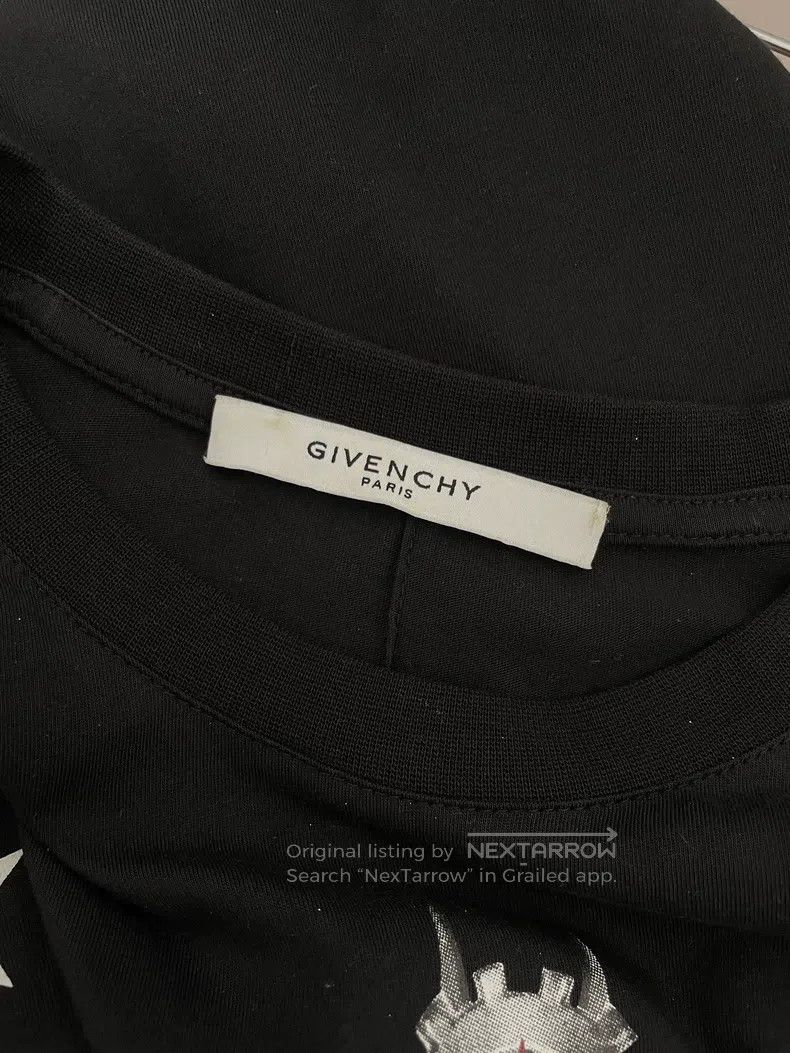 Givenchy Givenchy Black Short Sleeve T-Shirt with Starfish Shark Pr Size US M / EU 48-50 / 2 - 3 Thumbnail