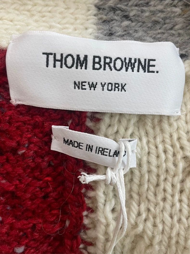 Thom Browne Thom Browne Wool horse hair sweater Size US S / EU 44-46 / 1 - 5 Thumbnail