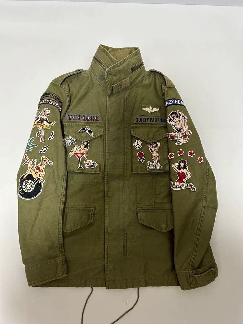 Wacko Maria WACKO MARIA M65 Embroidered Badge Jacket - dmc Size US S / EU 44-46 / 1 - 1 Thumbnail