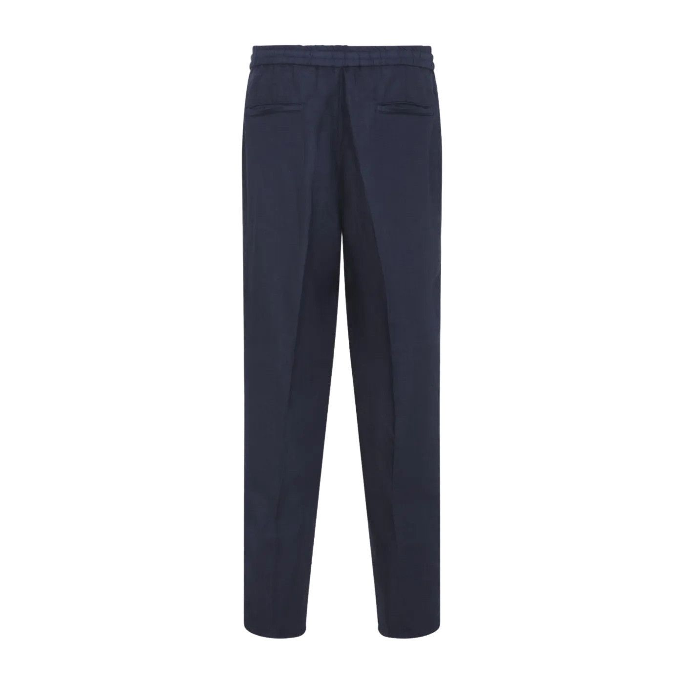 Brunello Cucinelli BRUNELLO CUCINELLI Blue Drawstring Trousers New & Authentic Size US 32 / EU 48 - 2 Thumbnail