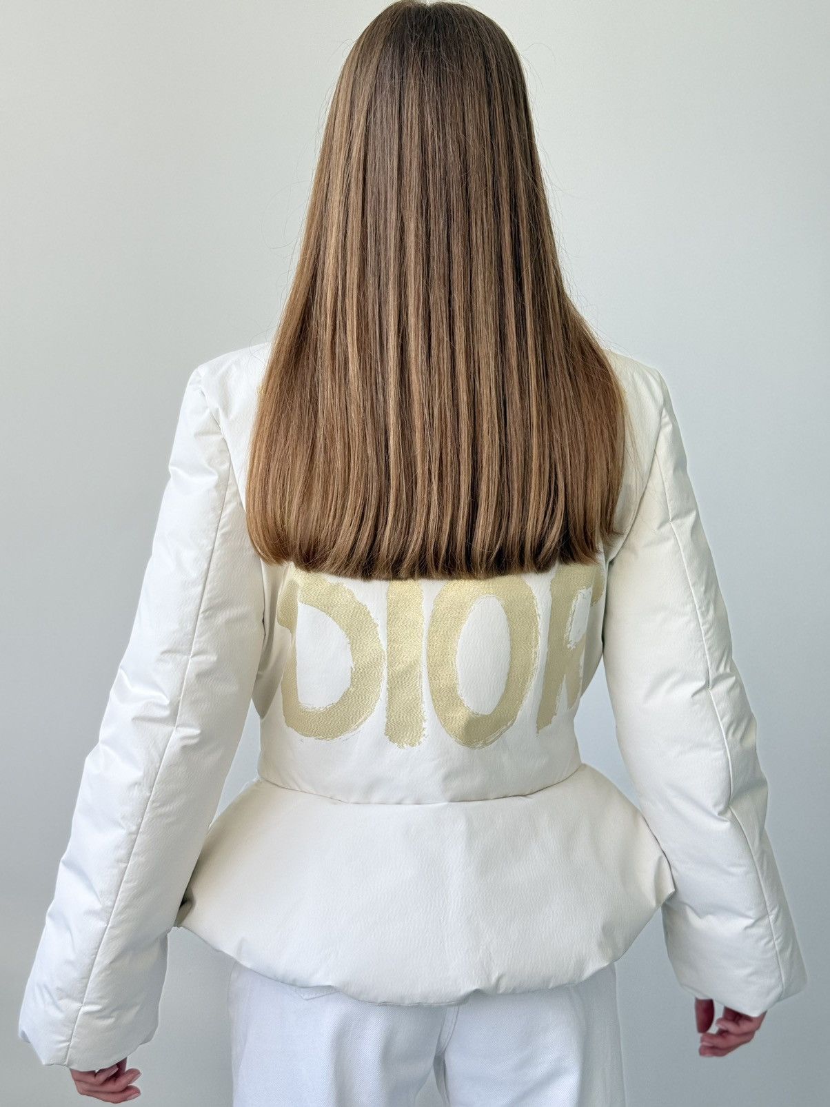 Dior DiorAlps MISS DIOR Christian Dior Belted Jacket Big Logo Size M / US 6-8 / IT 42-44 - 4 Thumbnail
