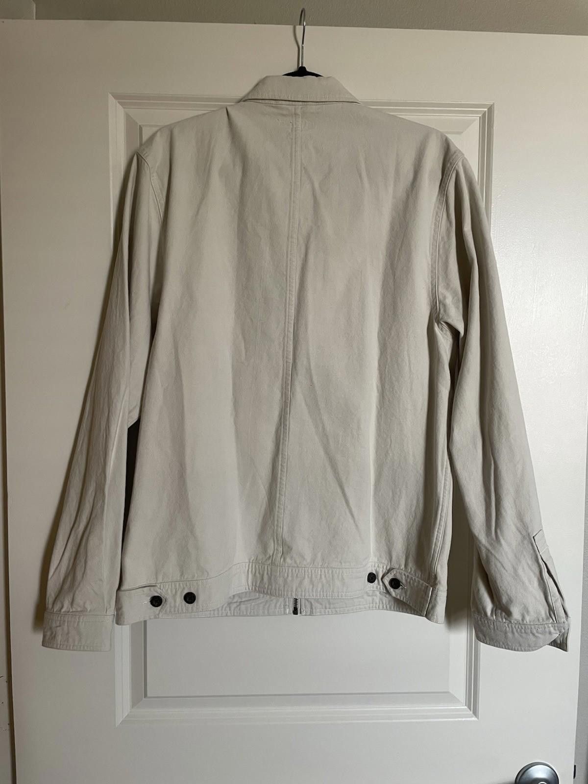 Banks Journal NWT Banks Journal Jacket in Bone M Light Jacket White Size US M / EU 48-50 / 2 - 2 Thumbnail