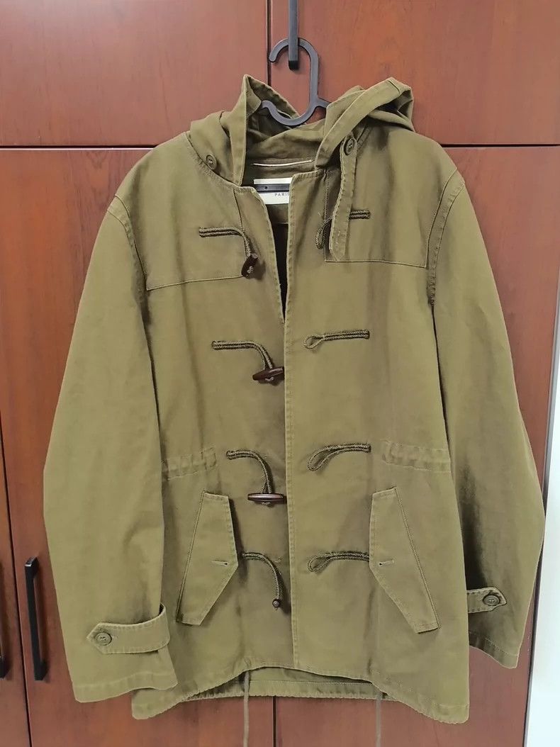 Saint Laurent Paris Saint Laurent Green Military Jacket Size US M / EU 48-50 / 2 - 1 Thumbnail