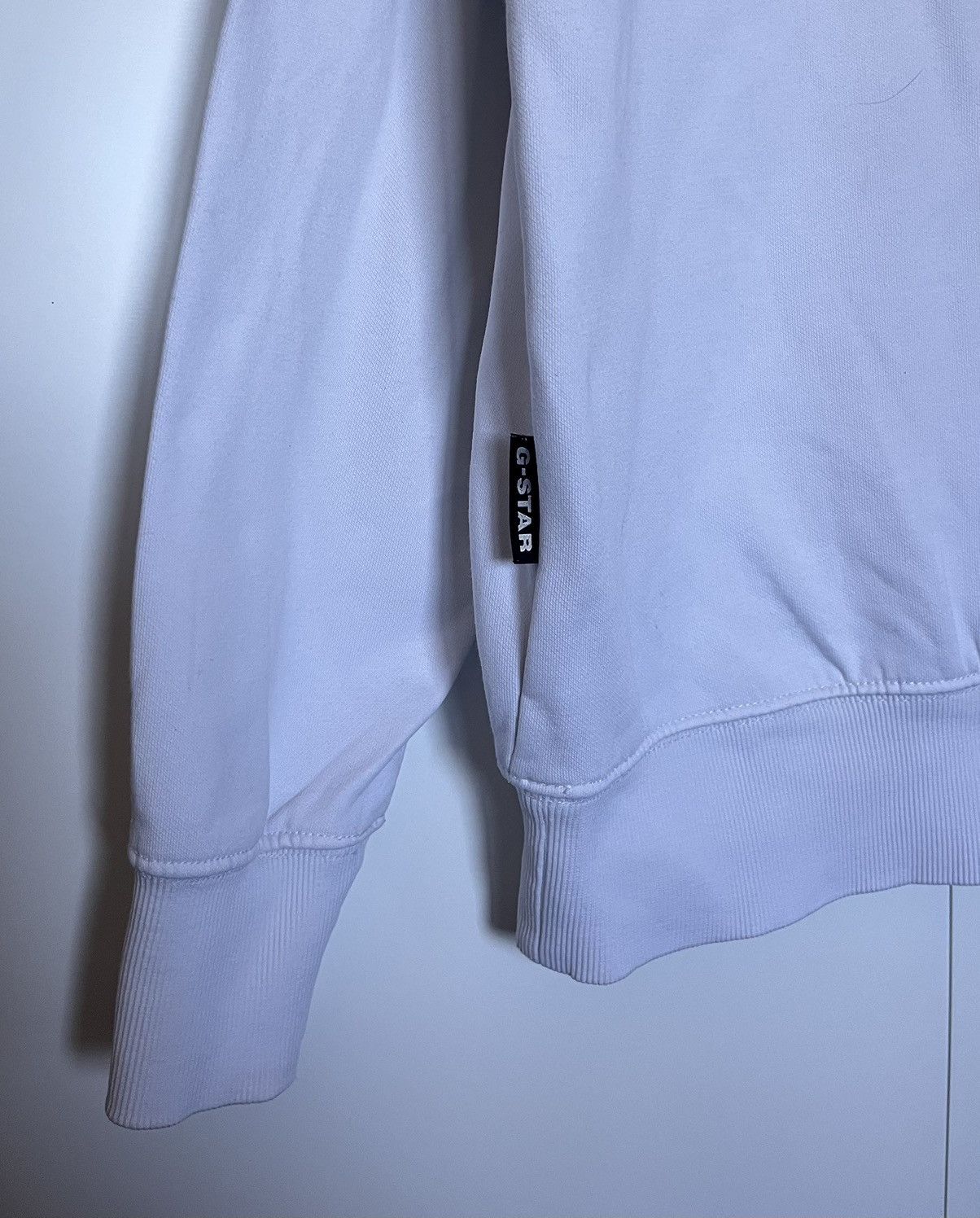 G-Star × Vintage Vintage y2k Avantgarde Gstar Raw Big Logo Hoodie Size US S / EU 44-46 / 1 - 7 Thumbnail