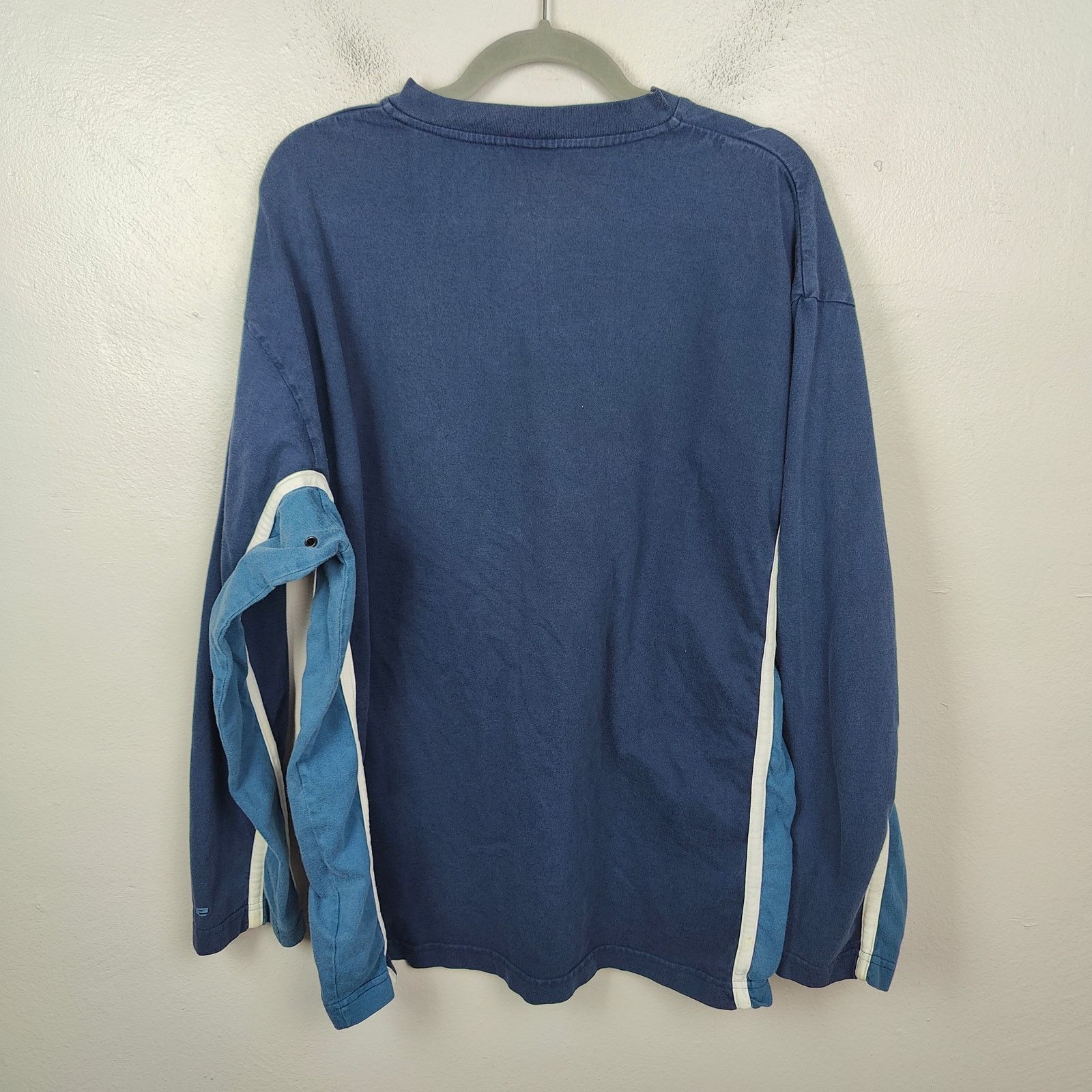 Nike Vintage Y2K Nike T-Shirt Mens XL Navy Blue Vented 90s Size US XL / EU 56 / 4 - 4 Thumbnail