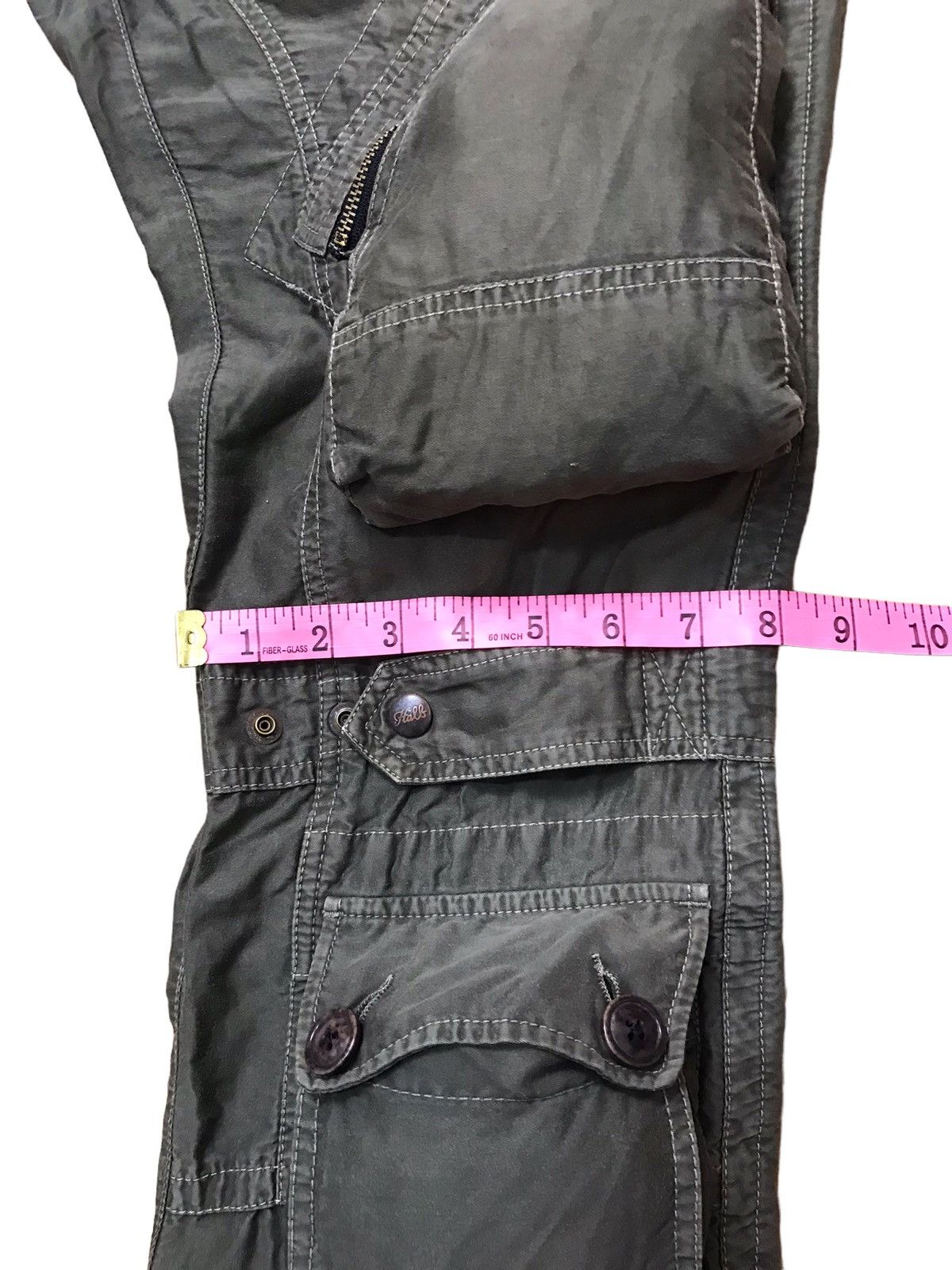 If Six Was Nine × Japanese Brand × KMRii HALB TACTICAL POCKET CARGO PANT Size US 32 / EU 48 - 7 Thumbnail