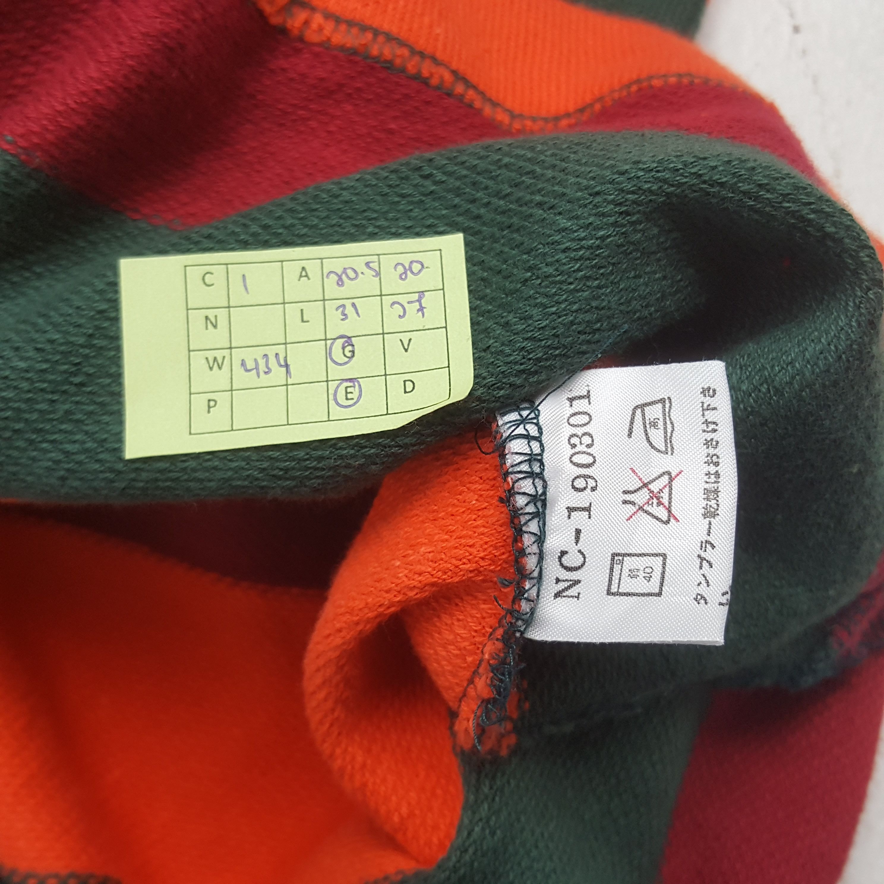 Nigel Cabourn Vintage Nigel Cabourn Designer Brand Stripes Polos RR1 Size US M / EU 48-50 / 2 - 7 Thumbnail