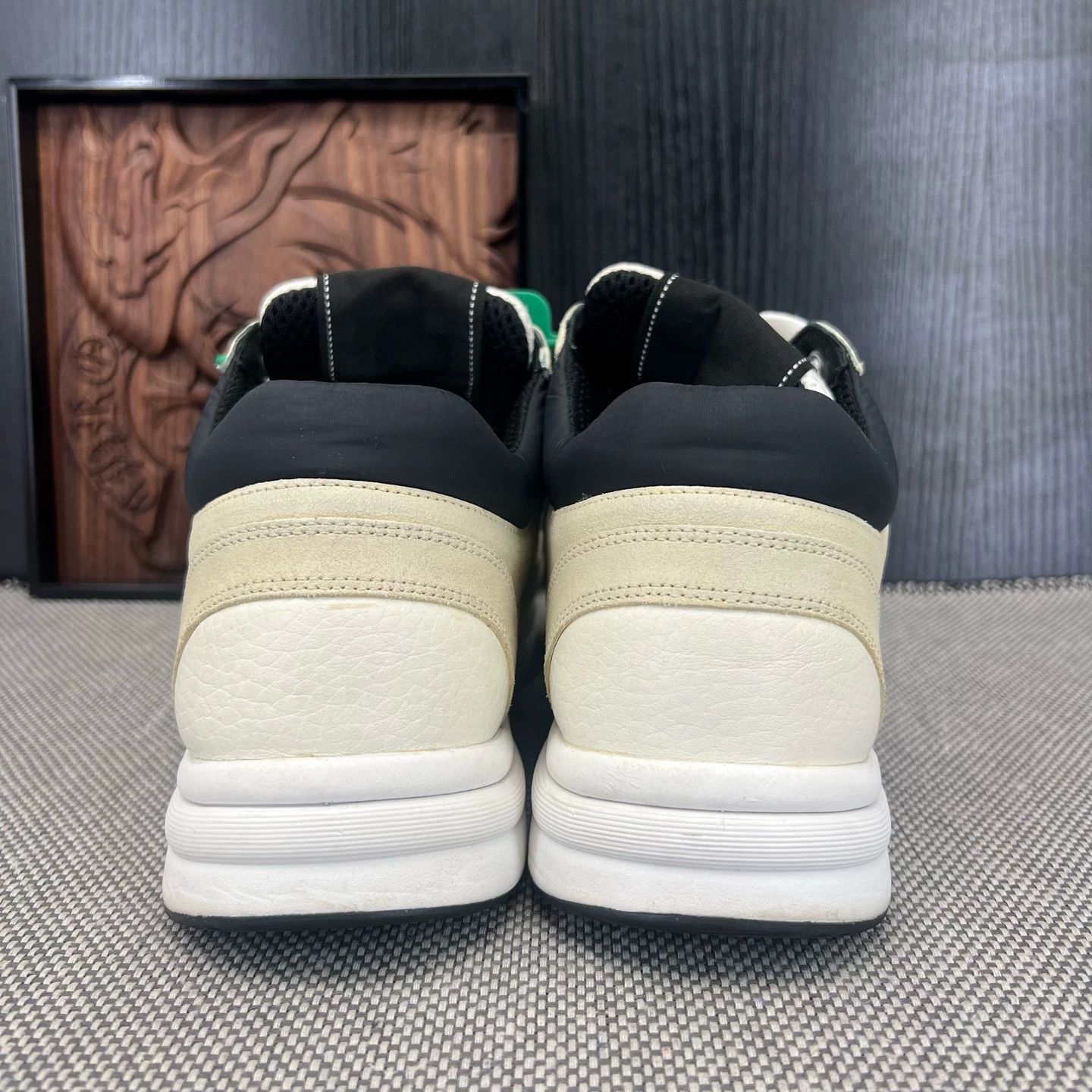 Chanel Chanel 22C Black & White Sneakers - Size 40 (Like New) Size US 7 / EU 40 - 3 Thumbnail