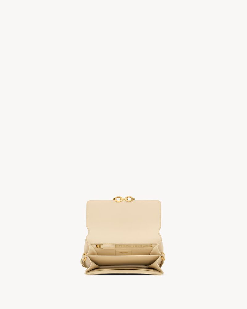 Saint Laurent Paris o1b1hav111125 Size: OS/ Le Maillon Satchel Nubuck Suede Size ONE SIZE - 5 Thumbnail