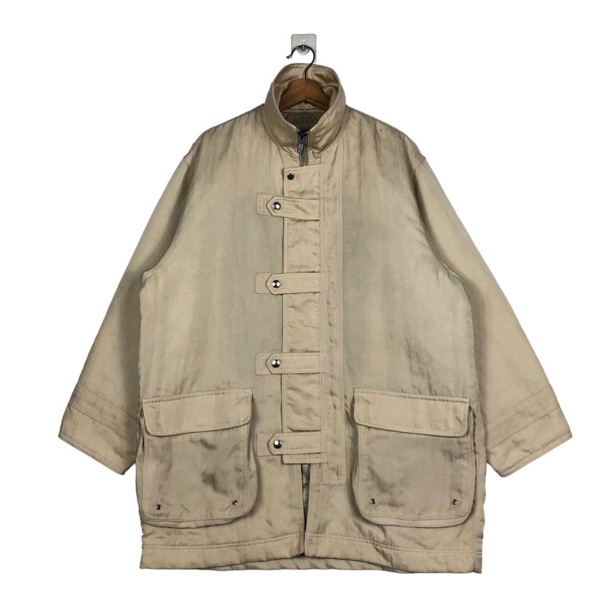 Issey Miyake 🔥HEAVY JACKET BIKER HAI SPORTING GEAR BONDAGE PARACHUTE Size US L / EU 52-54 / 3 - 3 Thumbnail