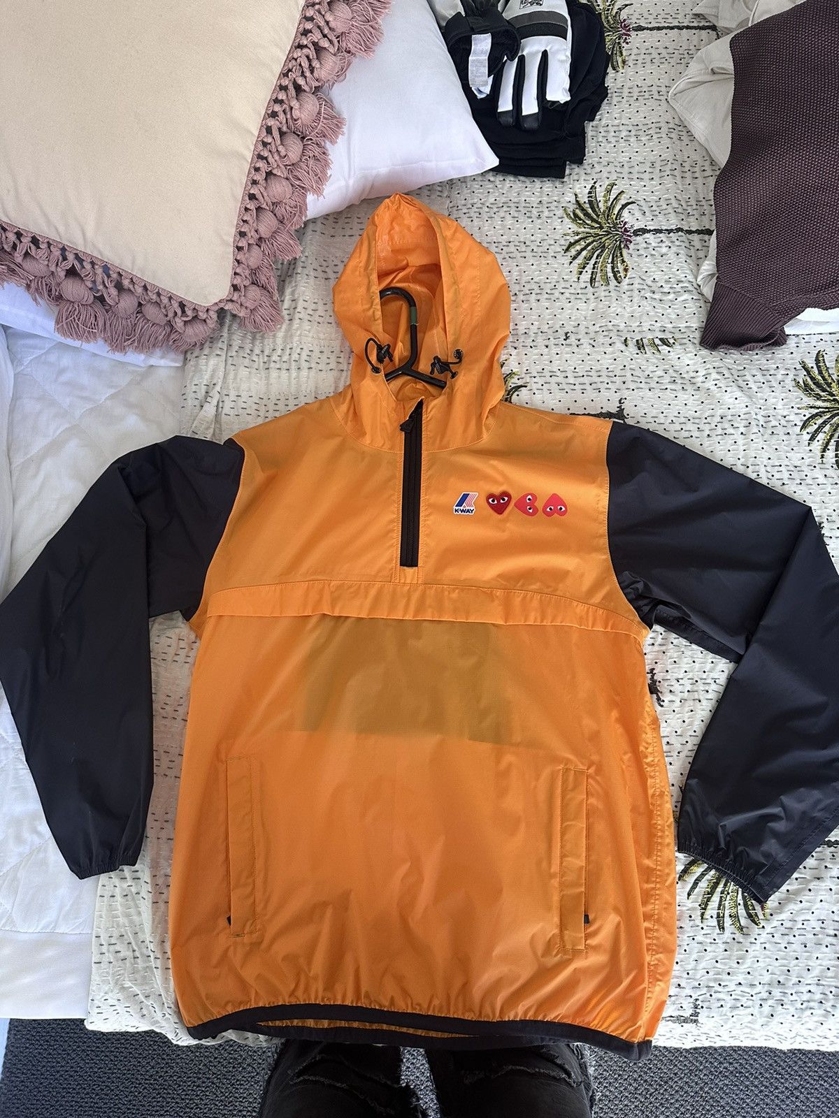 CDG rain coat