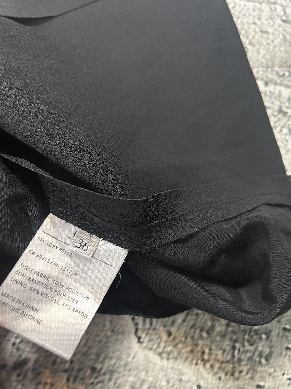 Acne Studios Acne dress black Mallory PSS12 vintage avant garde Size XS / US 0-2 / IT 36-38 - 7 Thumbnail