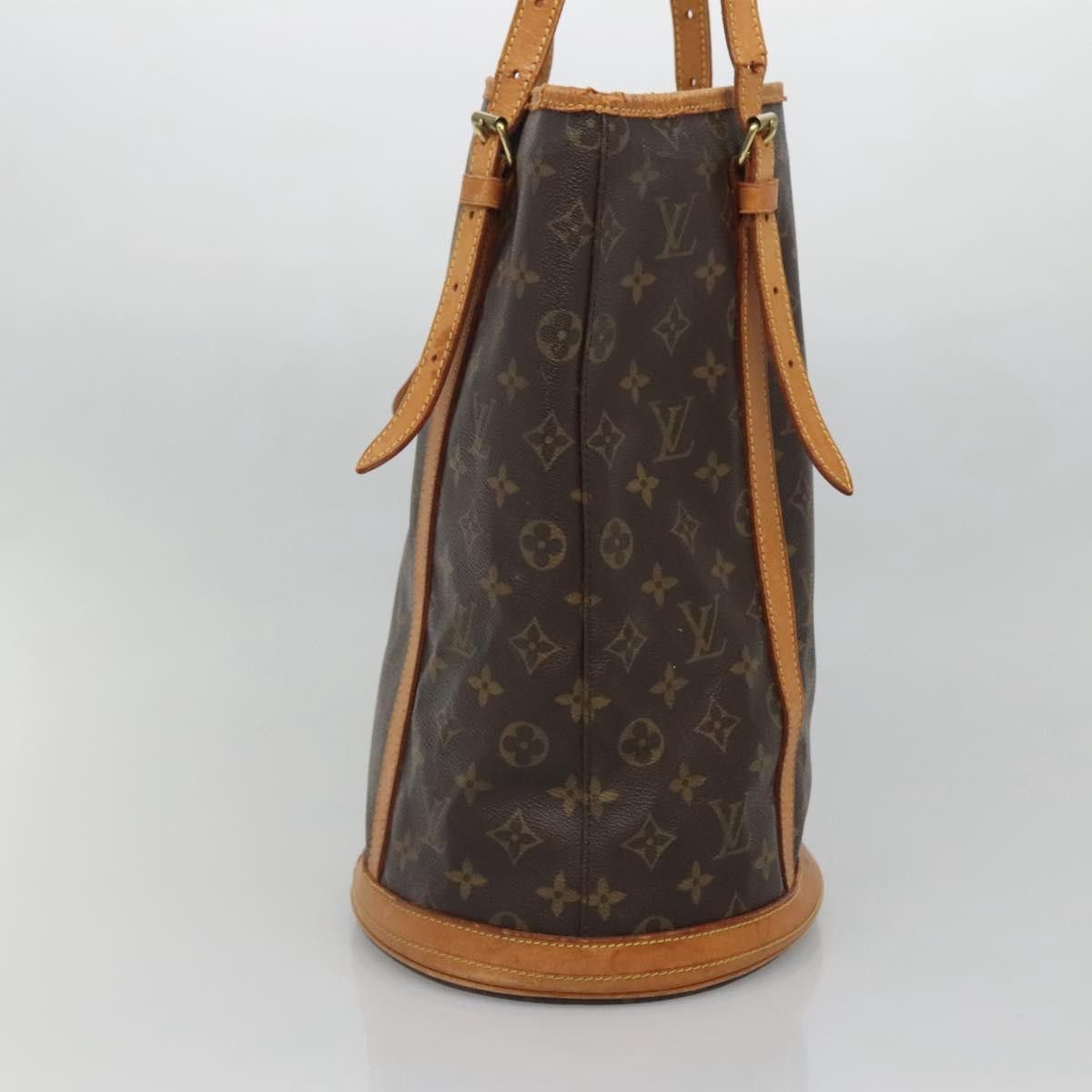 Louis Vuitton LOUIS VUITTON Monogram Bucket GM Shoulder Bag M42236 Size ONE SIZE - 4 Thumbnail