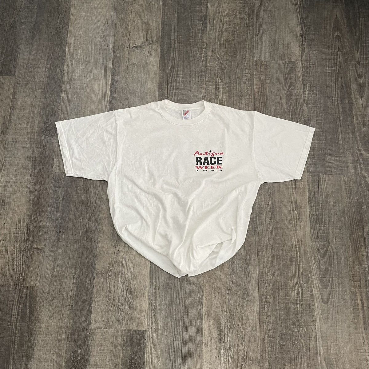 Jerzees JERZEES • VNTG "1995 Race Week" Pre-Shrunk Tee (XL) Size US XL / EU 56 / 4 - 1 Thumbnail