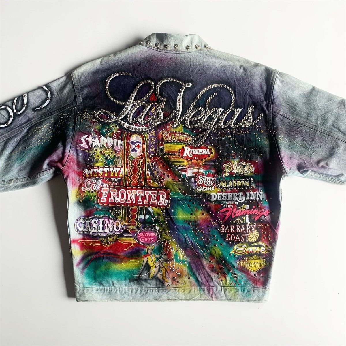 Vintage Vintage 1987 Artistry In Giitz Swarovski Diamond Las Vegas Size US XL / EU 56 / 4 - 3 Thumbnail
