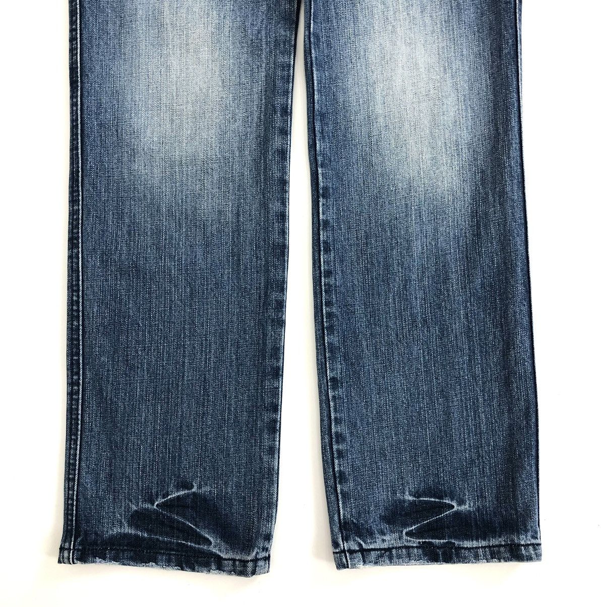 If Six Was Nine × Japanese Brand × PPFM 179/WG Nicole Club Double Waist Blue Wash Jeans Size US 36 / EU 52 - 10 Thumbnail
