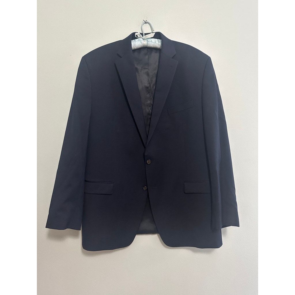 Lauren Ralph Lauren Lauren Ralph Lauren navy two button wool blazer size 46L Size 46L - 2 Thumbnail