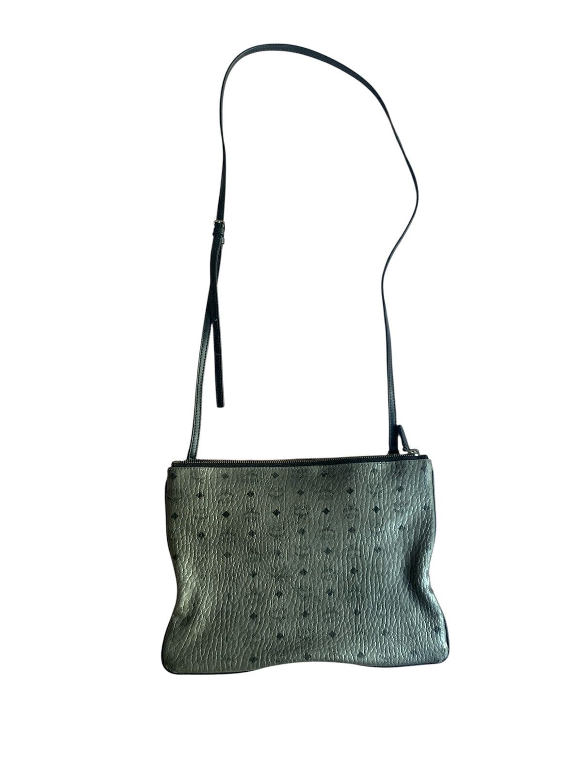 MCM MCM metallic silver canvas flat pouch Size ONE SIZE - 2 Thumbnail