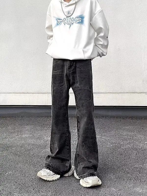 VIBE Vintage washed corrugated bootcut jeans Size US 32 / EU 48 - 2 Thumbnail