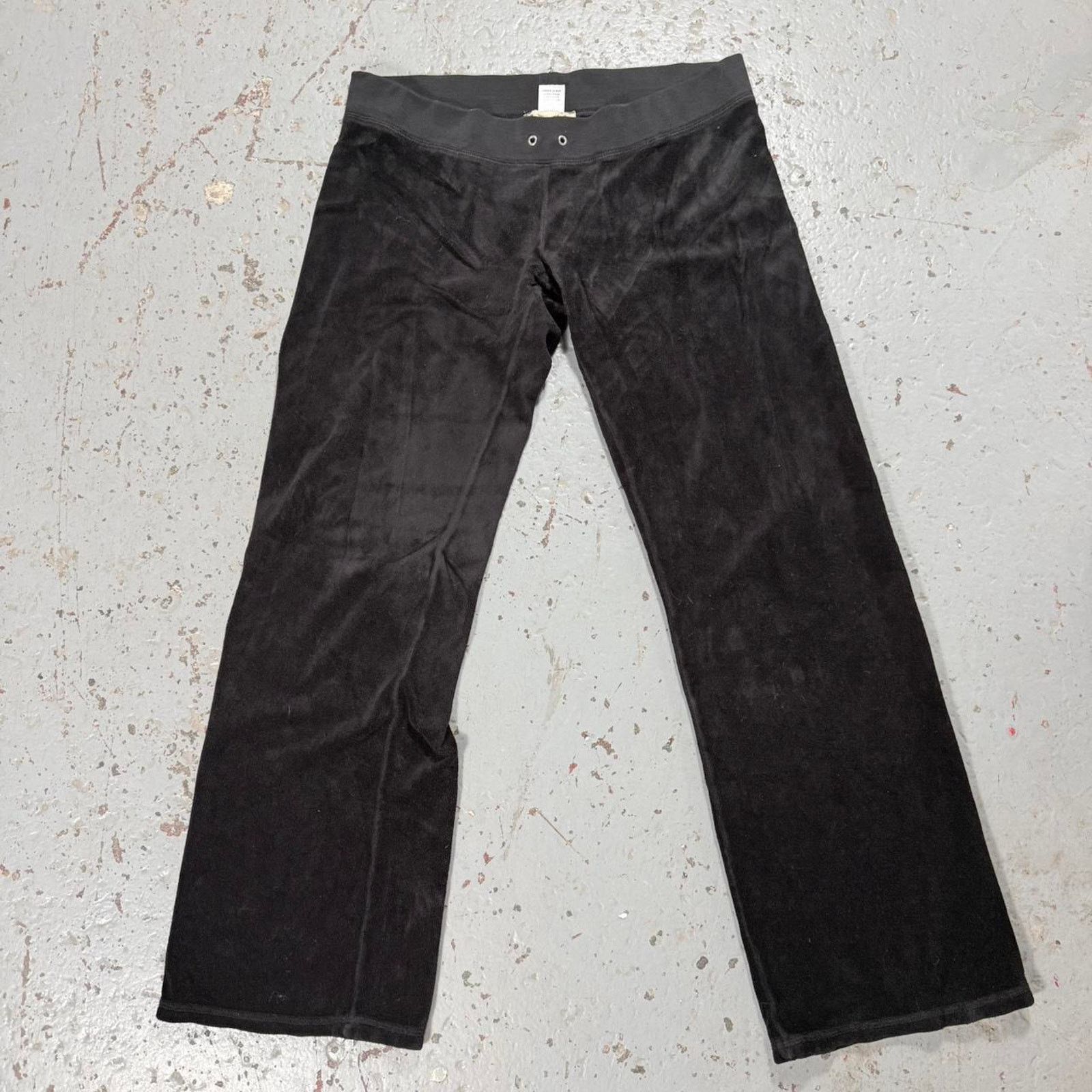 Juicy Couture Black velvet juicy couture low Size 32" / US 10 / IT 46 - 1 Thumbnail