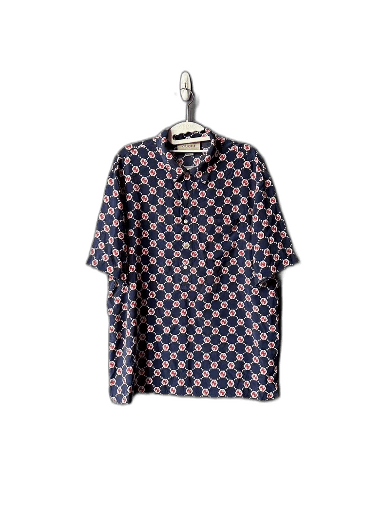 Gucci Printed Short Sleeve Shirt-2506