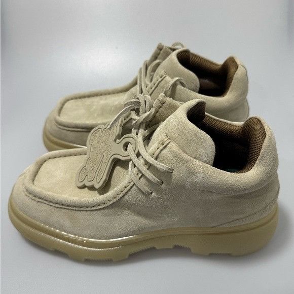 Burberry Burberry Creeper Mid Lace-Up Boots Clay Tan Suede Men’s EU 4 Size US 11 / EU 44 - 3 Thumbnail