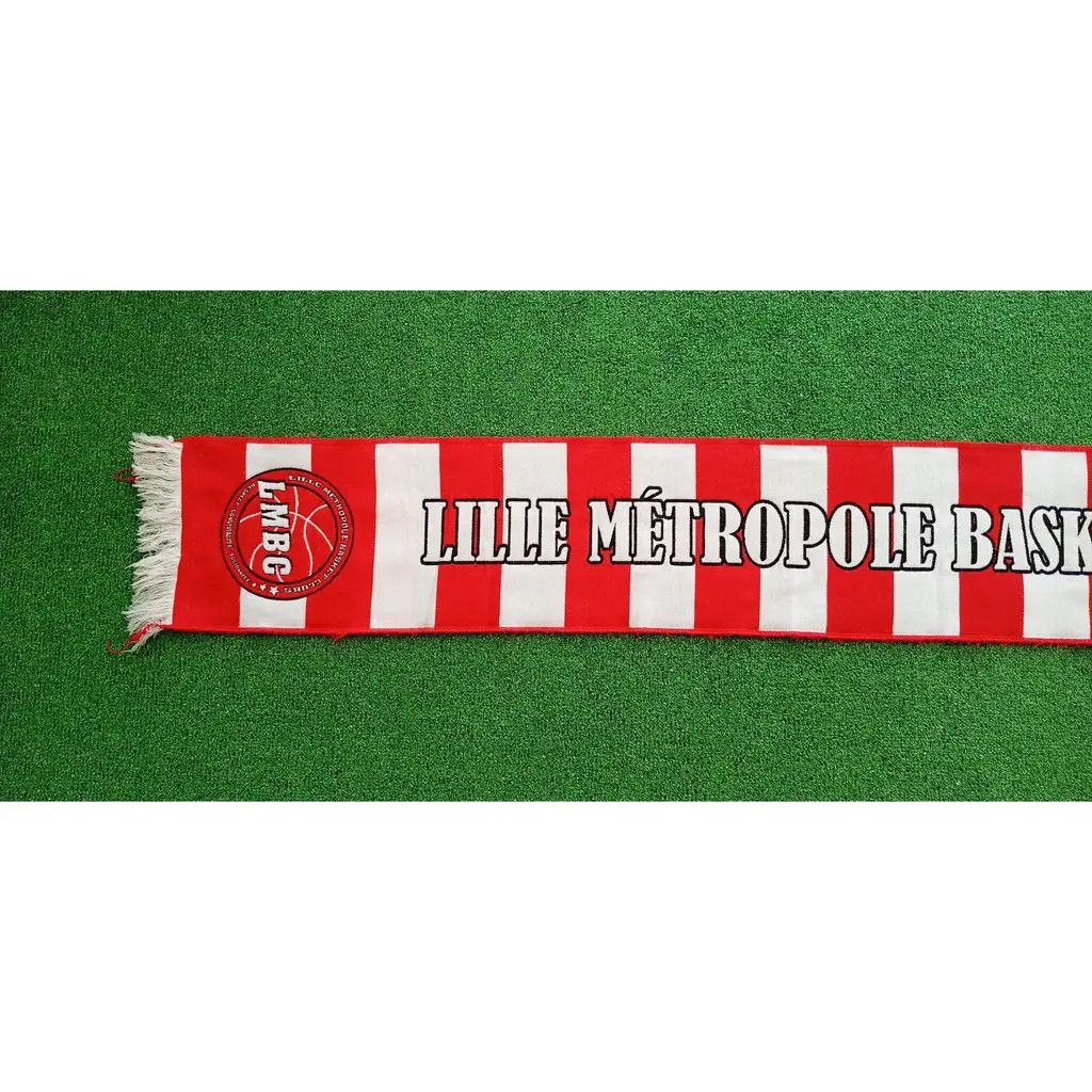 Other Lille Métropole Basket Scarf – Red/White Size ONE SIZE - 4 Thumbnail