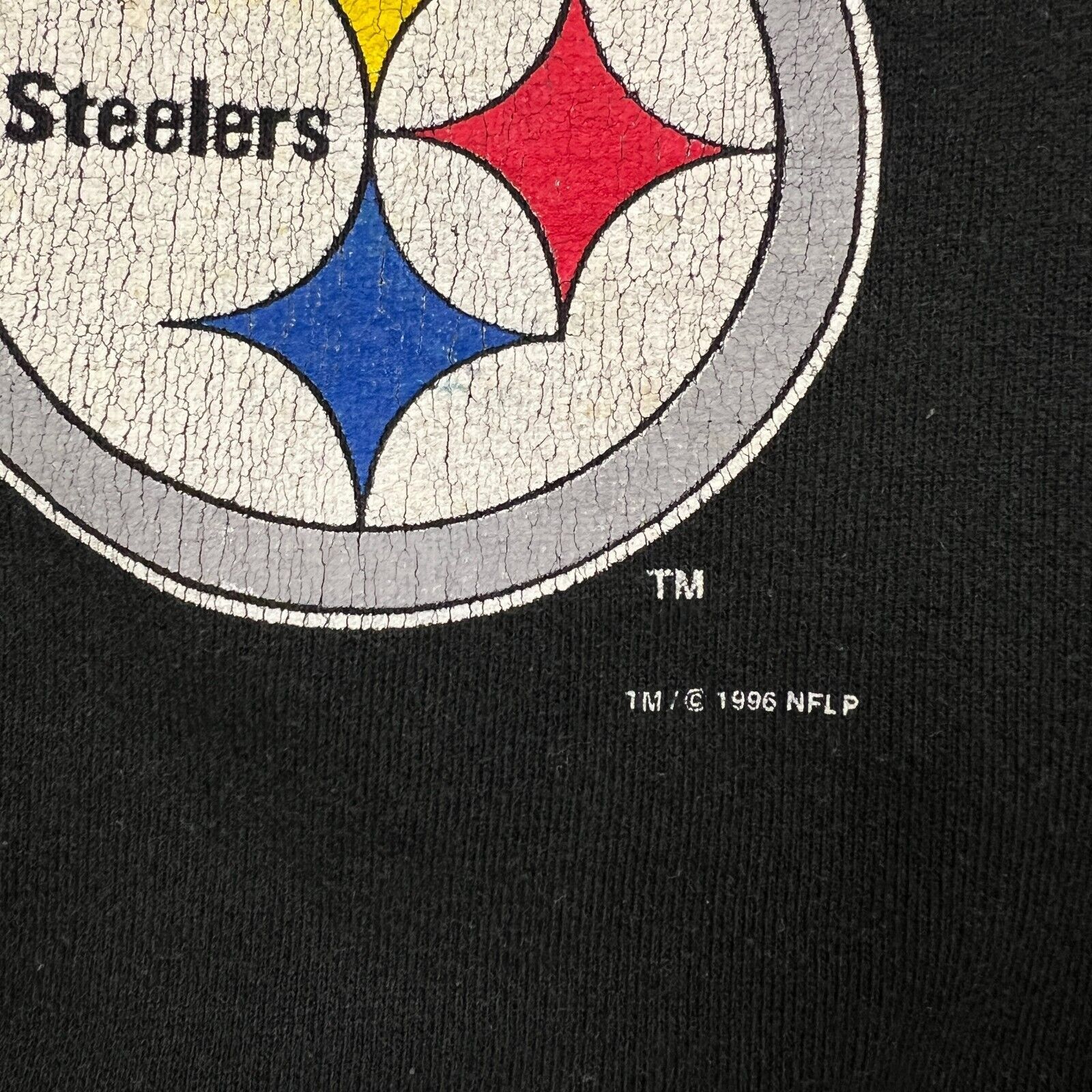 NFL × Vintage 1996 Lee Sport Pittsburgh Steelers Sweatshirt Large Football Size US L / EU 52-54 / 3 - 3 Thumbnail