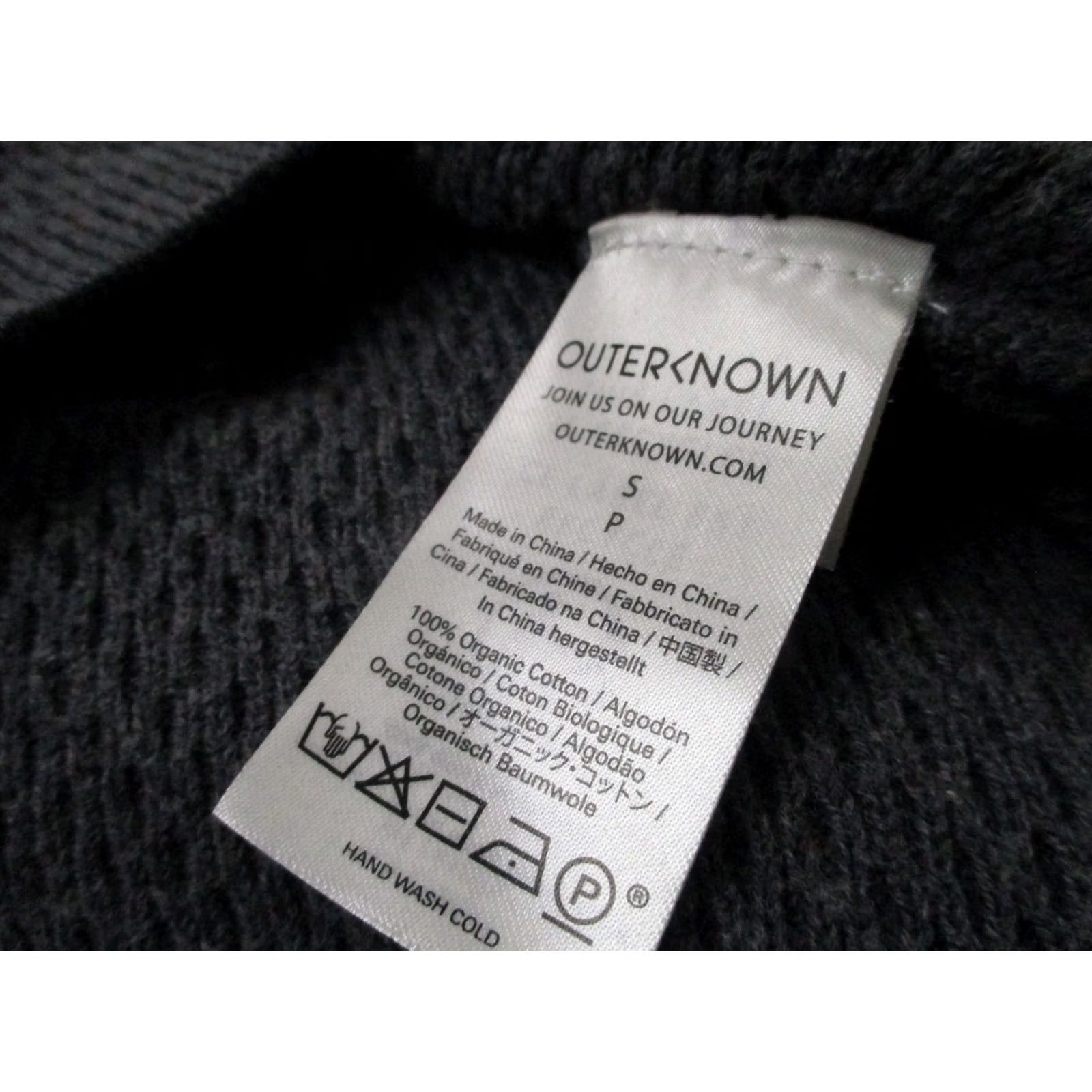 Outerknown Outerknown Sweater Men S Gray Pullover Lightweight Casual Classic Outdoor Hiking Size US S / EU 44-46 / 1 - 7 Thumbnail