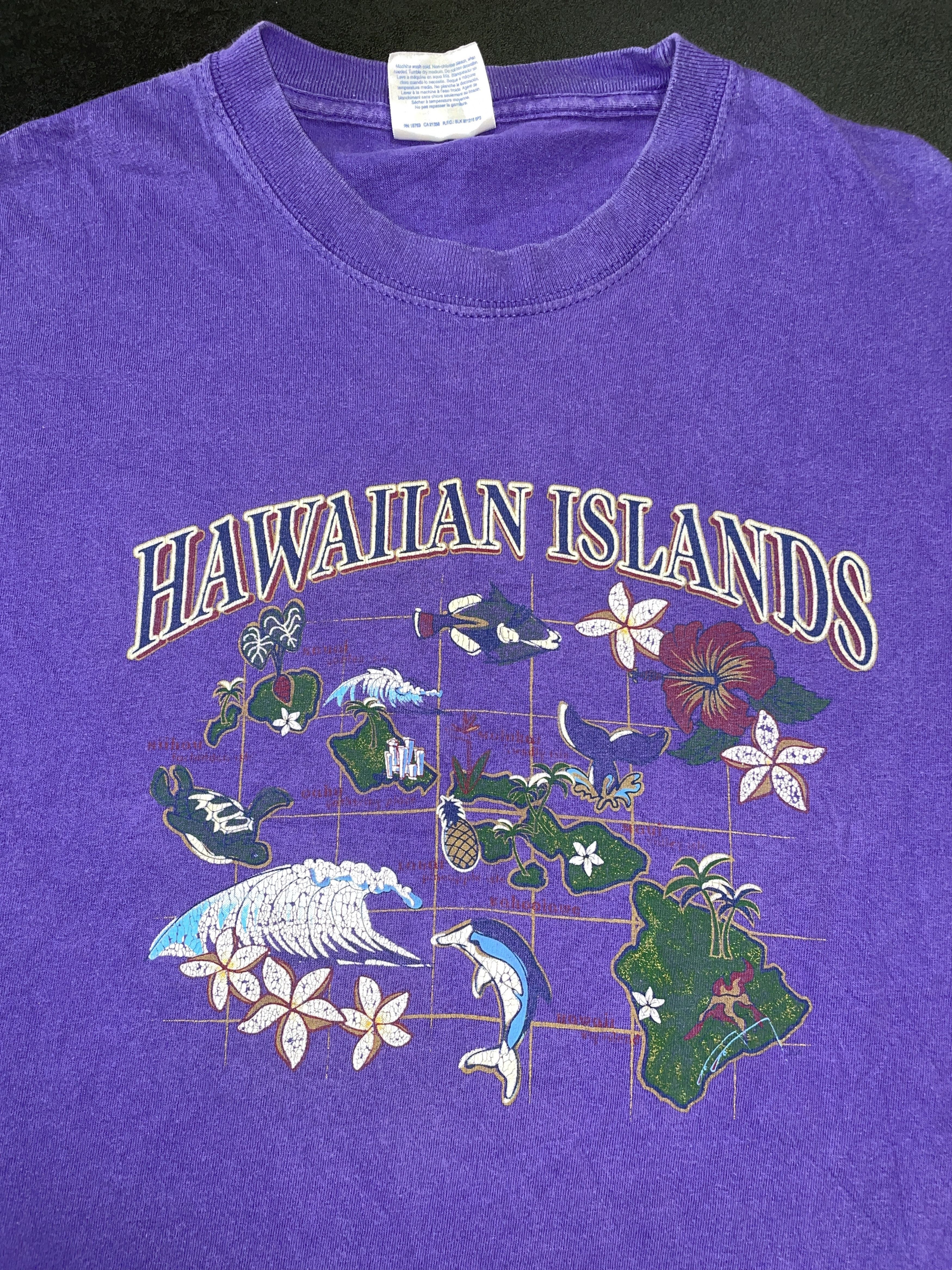 Other Purple Hawaiian Islands Large Shirt Size US L / EU 52-54 / 3 - 2 Thumbnail