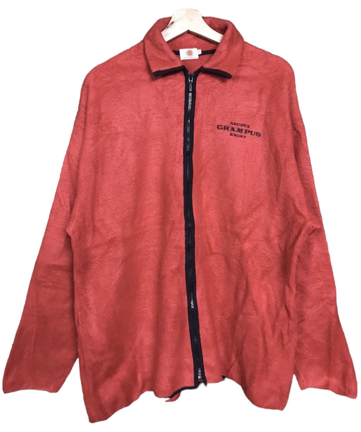 Japanese Brand Nagoya Grampus Sweatshirt Collar Fullzip Size US M / EU 48-50 / 2 - 1 Thumbnail