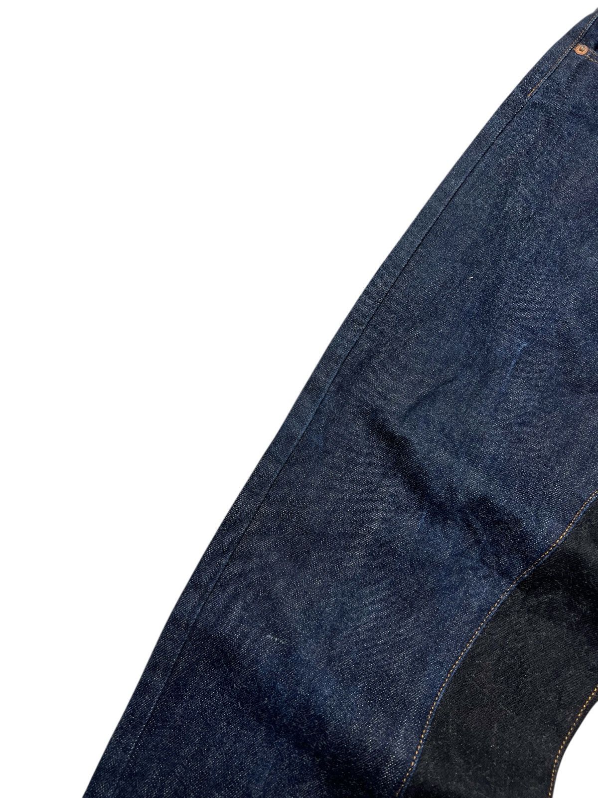 KOJIMA GENES Rare Kojima Genes Japanese Two Colour Indigo Pants Size US 42 / EU 58 - 6 Thumbnail