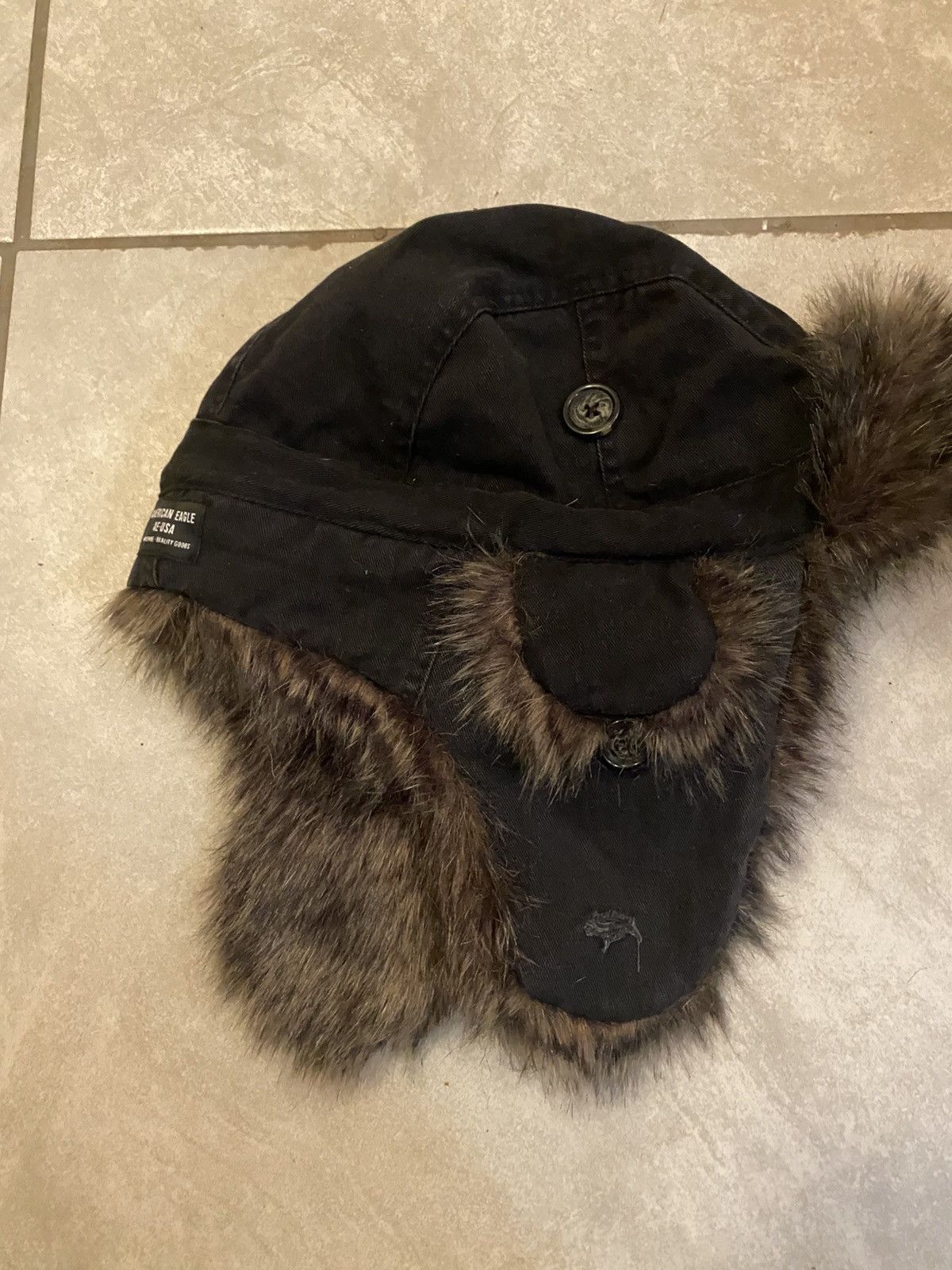 American Eagle Outfitters American Eagle Trapper Hat Size ONE SIZE - 2 Thumbnail