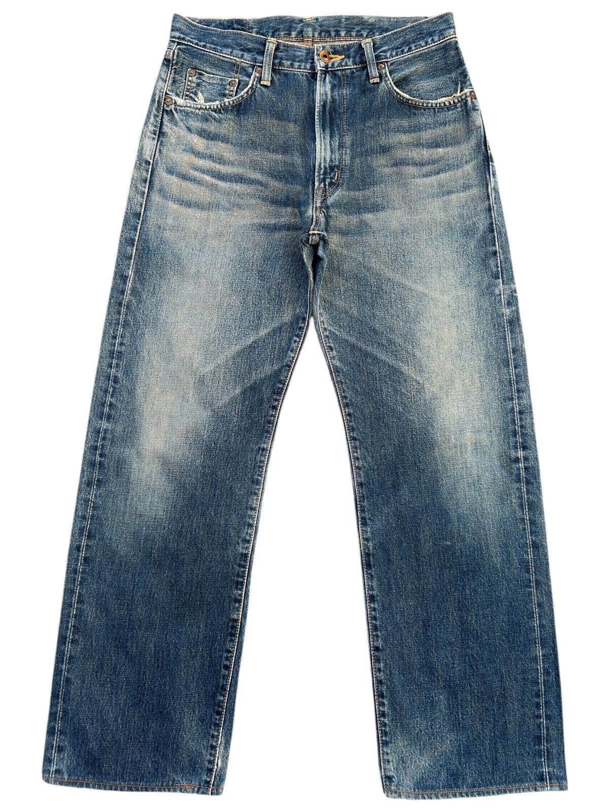 Kapital Vintage Edwin 505 Selvedge Rusty Mudwash Denim Jeans Size US 31 - 1 Thumbnail