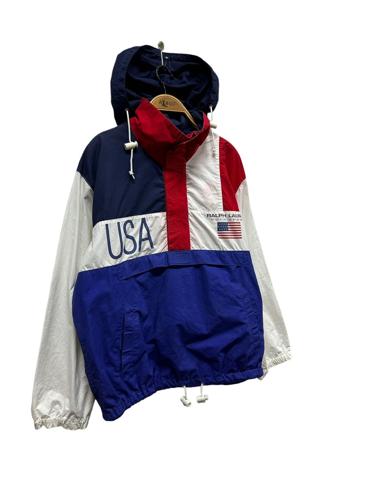 Polo Sport Vintage 90s USA-2 Track Jacket Men's XL high quality