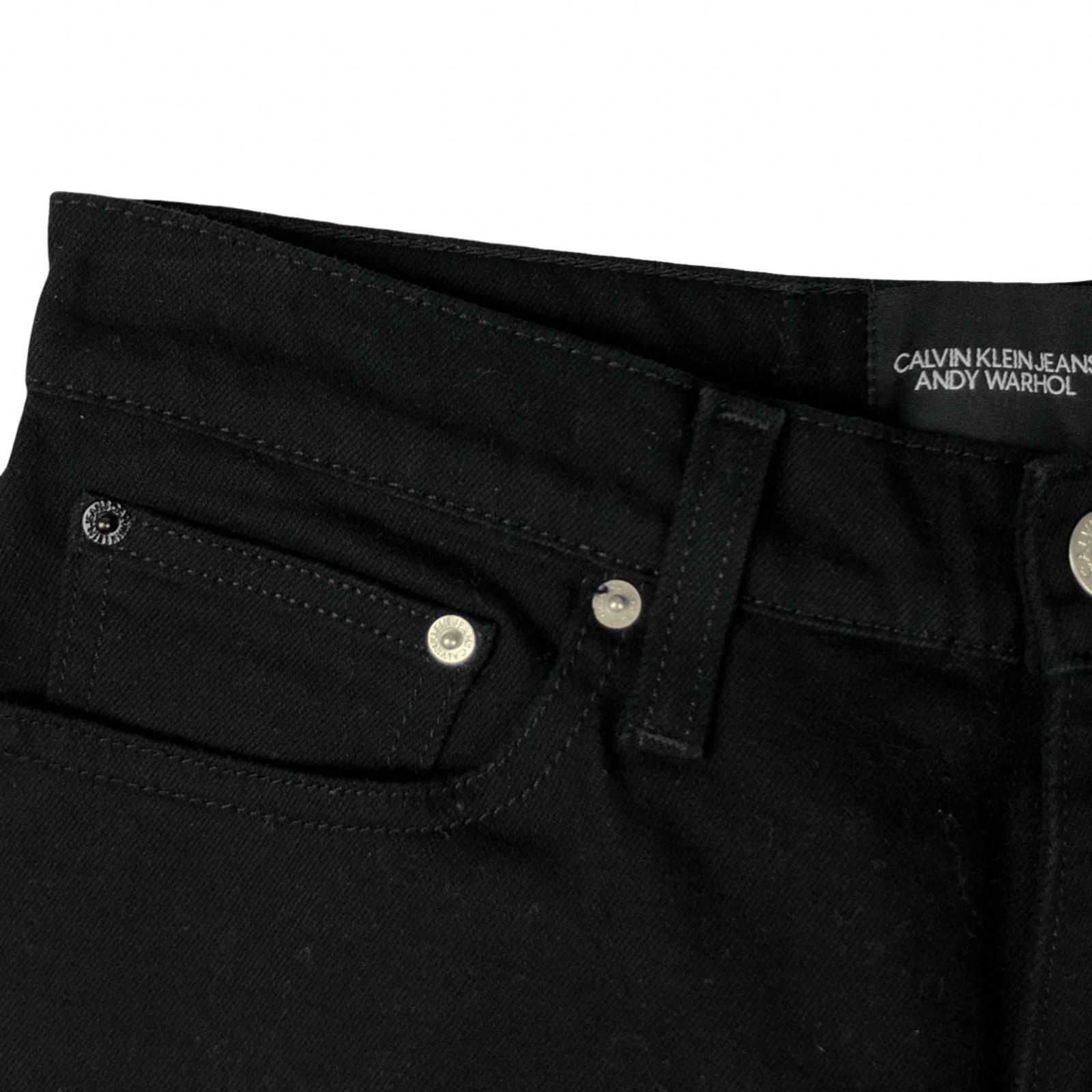 Raf Simons Calvin Klein x Andy Warhol Black Jeans Raf Simons Era Size US 28 / EU 44 - 6 Thumbnail