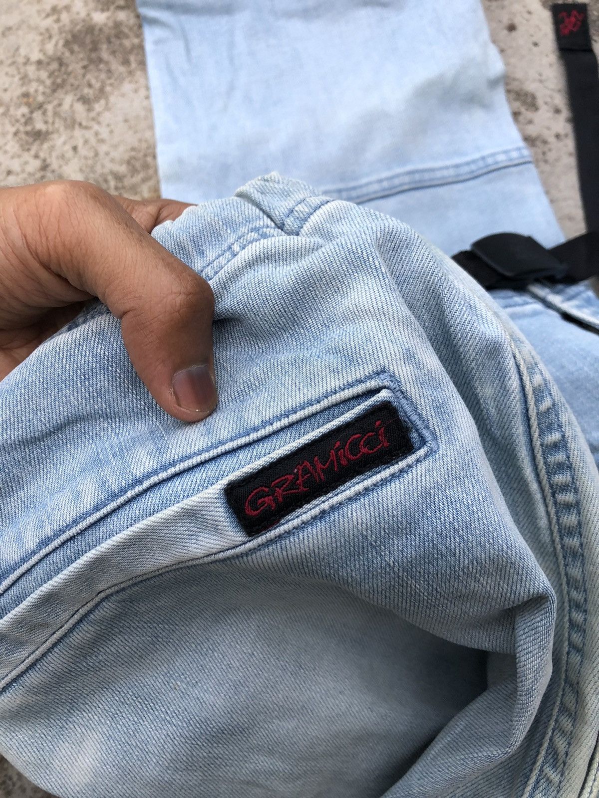 Gramicci STRECTHABLE DENIM PANT Size US 30 / EU 46 - 3 Thumbnail