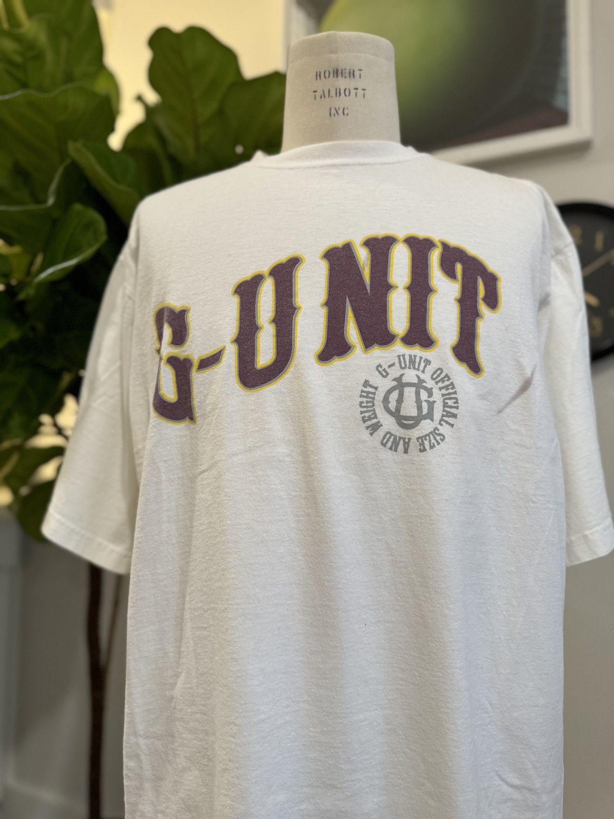 THE GAME 50CENT G-UNIT プロモTシャツ 入手困難 Y2K NWOT G-Unit 50 Cent Heavy Weight shirt t-shirt 2XL Graphic