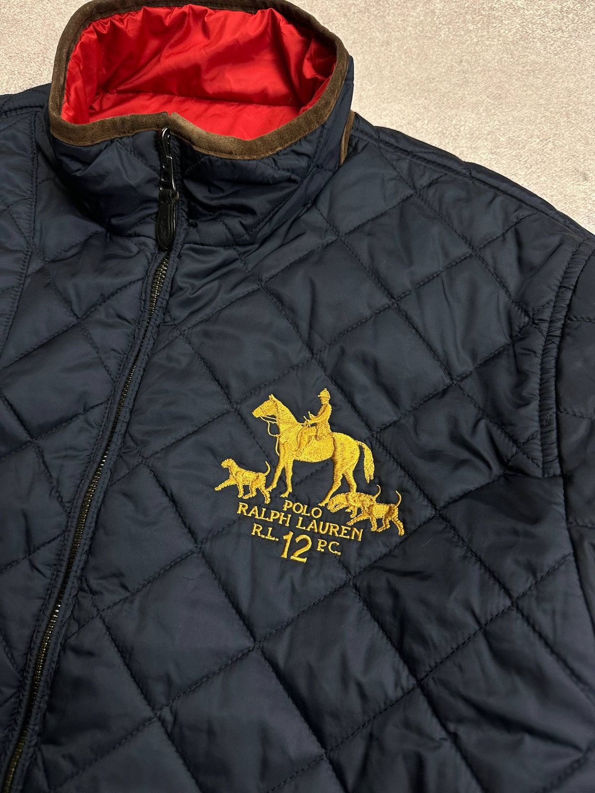 Polo Ralph Lauren Vintage Polo Ralph Lauren Reversible Puffer Jacket L Size US L / EU 52-54 / 3 - 3 Thumbnail