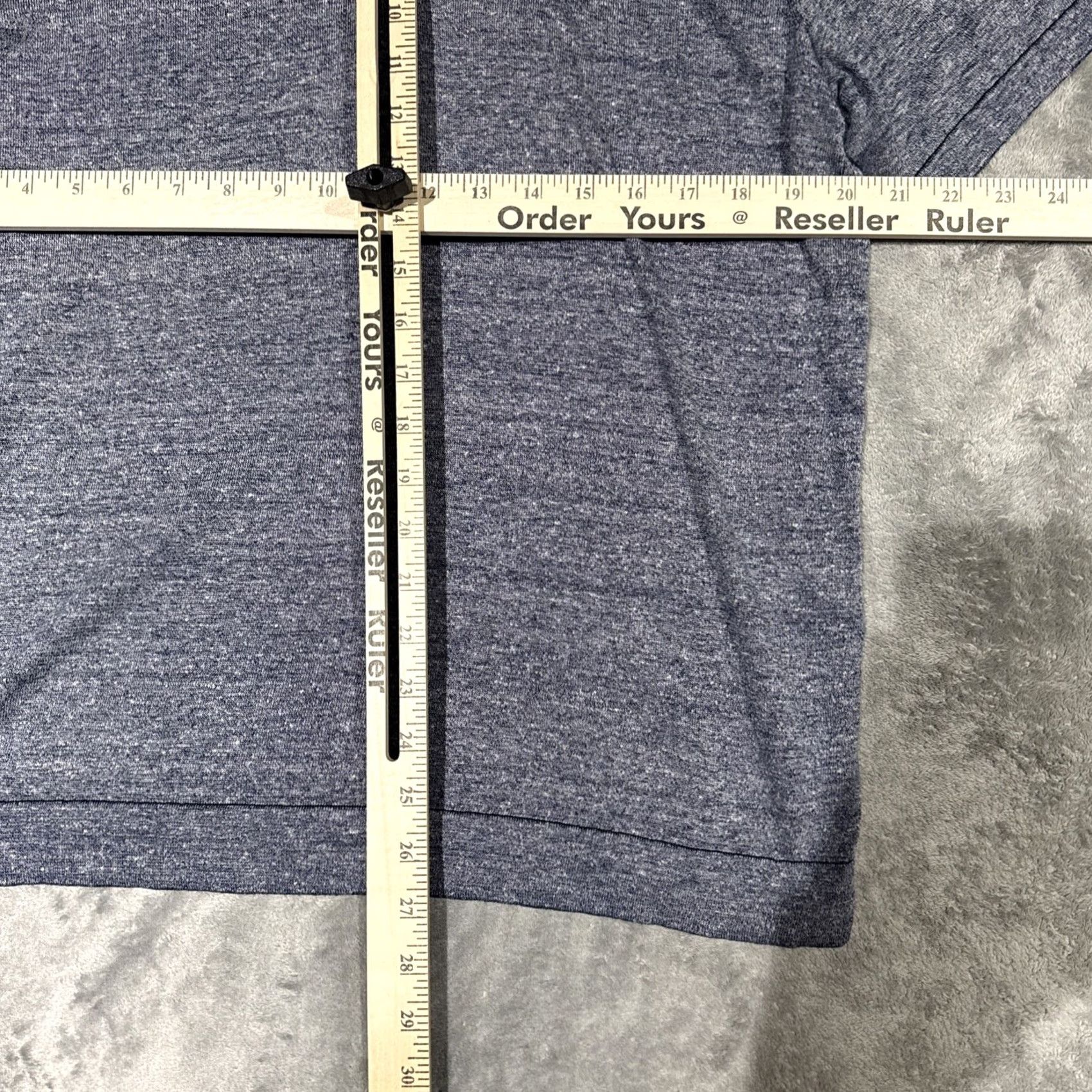 Rag & Bone Rag & Bone Shirt Polo Mens XL Blue Short Sleeve Cotton Linen Blend Casual Polo Shirt Size US XL / EU 56 / 4 - 5 Thumbnail