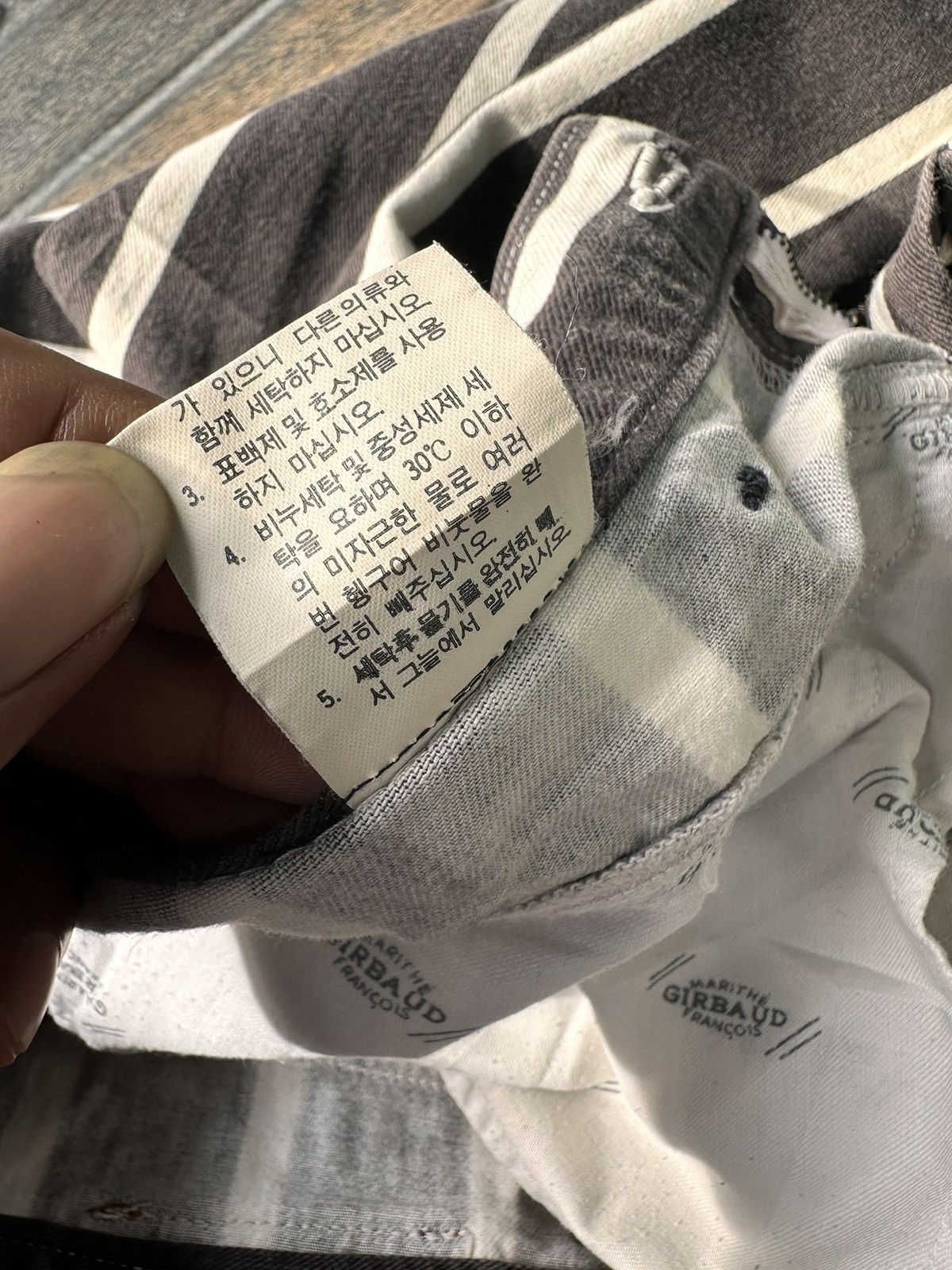 If Six Was Nine × Le Grande Bleu (L.G.B.) × Marithe + Francois Girbaud Vintage Marithe Francois Girbaud Stone Washed Size US 30 / EU 46 - 9 Thumbnail