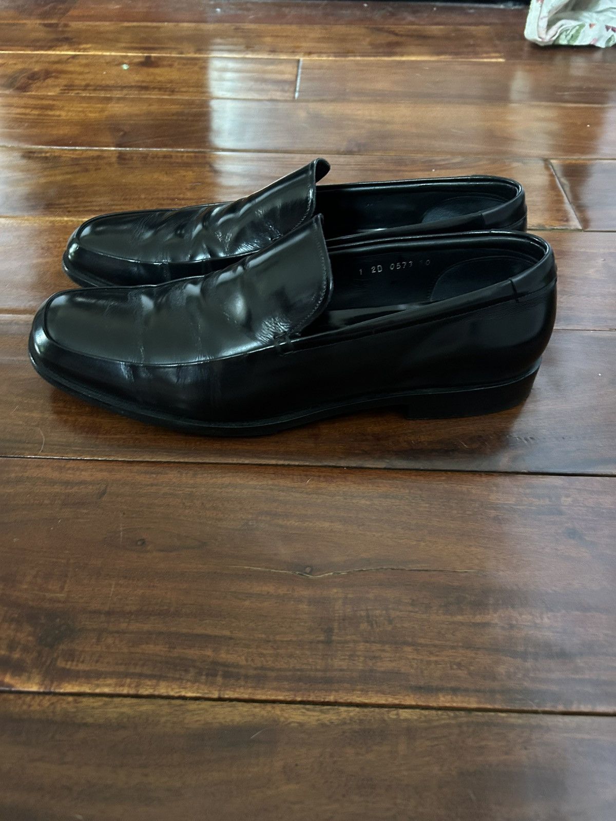 Prada Prada Black Loafers UK 10 / US 11 Size US 11 / EU 44 - 5 Thumbnail