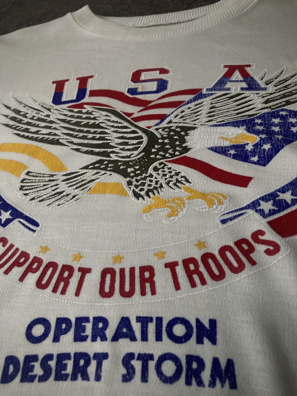 Harley Davidson × Vintage Vintage ‘91 Desert Storm Operation USA Propaganda Size US L / EU 52-54 / 3 - 5 Thumbnail