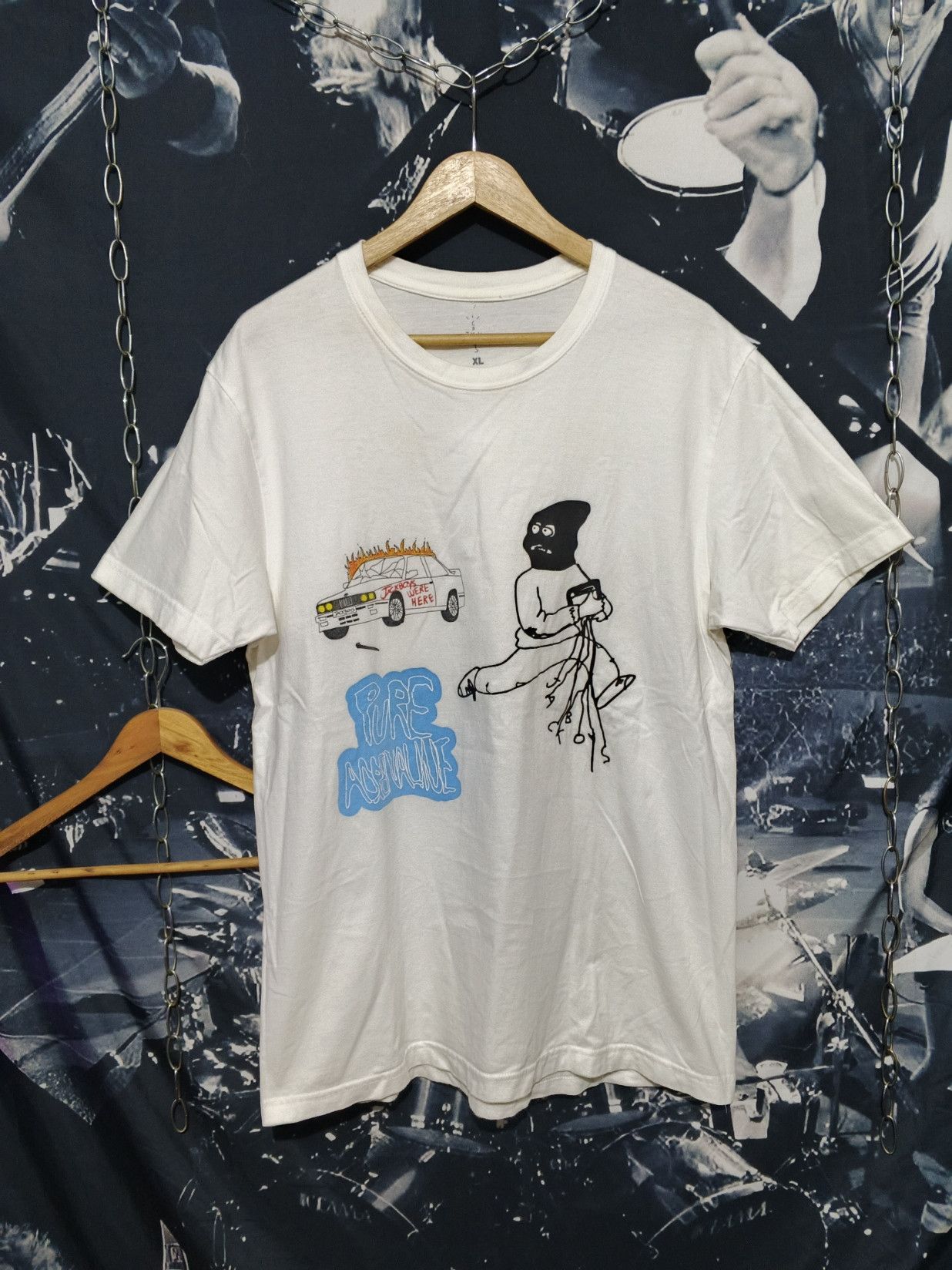 Travis Scott Travis Scott Jack Boys Mask On Tee Size US XL / EU 56 / 4 - 1 Thumbnail