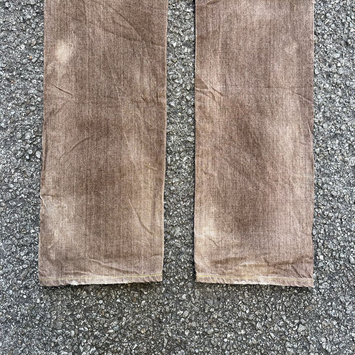 Edwin Vintage Edwin 505ZX Selvedge Jeans Faded Denim Red Line Pant Size US 29 - 12 Thumbnail