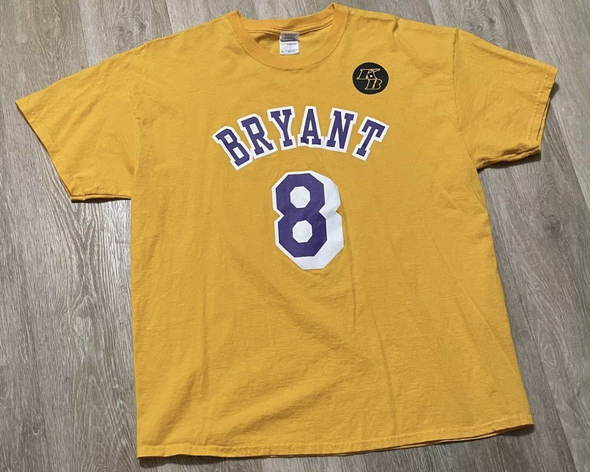 NBA Kobe Bryant 8 24 Memorial Shirt XL LA Lakers 1/31/20 Size US XL / EU 56 / 4 - 2 Thumbnail